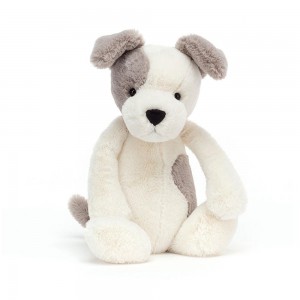 Pluszaki Jellycat Bashful Terrier,31cm x 12cm x 9cm Białe | Polska OTPJ-96537