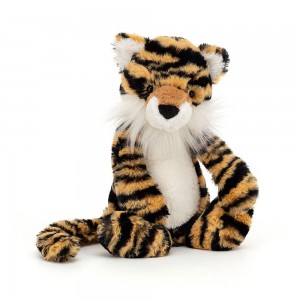 Pluszaki Jellycat Bashful Tiger,31cm x 12cm x 9cm Żółte | Polska MRPE-54928