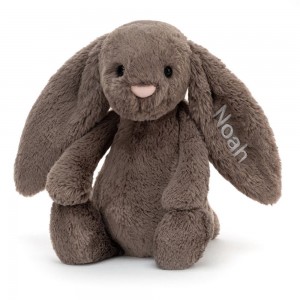 Pluszaki Jellycat Bashful Truffle Króliczek Medium,31cm x 12cm x 9cm Brązowe | Polska ZMHV-19584