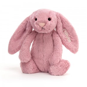 Pluszaki Jellycat Bashful Tulip Króliczek Medium,31cm x 12cm x 9cm Różowe | Polska RVHE-31659