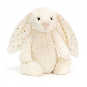 Pluszaki Jellycat Bashful Twinkle Króliczek,31cm x 12cm x 9cm Białe | Polska XYAN-32915