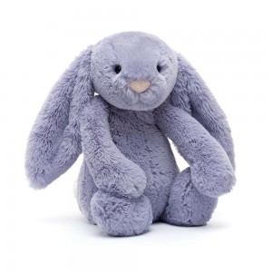 Pluszaki Jellycat Bashful Viola Króliczek,31cm x 12cm x 9cm Fioletowe | Polska VSJK-83641