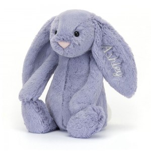 Pluszaki Jellycat Bashful Viola Króliczek Medium,31cm x 12cm x 9cm Fioletowe | Polska GLUV-74853