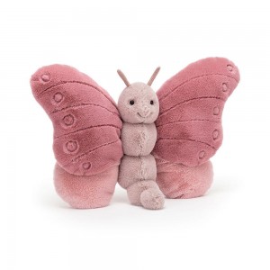 Pluszaki Jellycat Beatrice Butterfly,23cm x 26cm x 6cm Różowe | Polska OPXW-98621