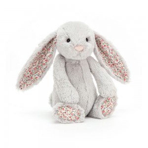 Pluszaki Jellycat Blossom Króliczek,31cm x 12cm x 9cm Szare | Polska UAZL-80712