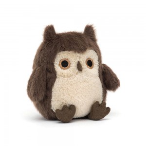 Pluszaki Jellycat Brown Owling,11cm x 7cm x 6cm Brązowe | Polska VYHP-30859
