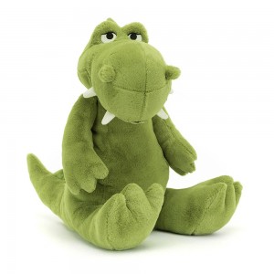 Pluszaki Jellycat Bryno Dino,12.2in x 5.9in x 6.3in Zielone | Polska KQJG-73508