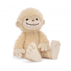 Pluszaki Jellycat Bucky Bigfoot,32cm x 13cm x 10cm Beżowe | Polska GWQK-98415
