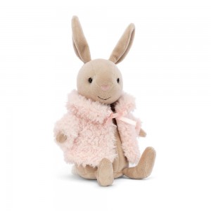 Pluszaki Jellycat Comfy Coat Króliczek,18cm x 7cm x 6cm Beżowe | Polska ZDNJ-12096