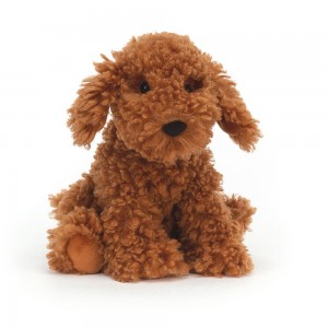 Pluszaki Jellycat Cooper Doodle Piesek,9.8in x 7.9in x 5.1in Brązowe | Polska OAUZ-59203