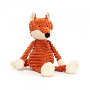 Pluszaki Jellycat Cordy Roy Fox,32cm x 10cm x 7cm Pomarańczowe | Polska GNCT-01254