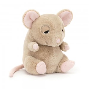 Pluszaki Jellycat Cuddlebud Darcy Dormouse,16cm x 10cm x 8cm Beżowe | Polska MZYL-57984