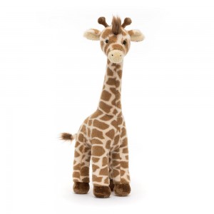 Pluszaki Jellycat Dara Giraffe,56cm x 14cm x 19cm Brązowe | Polska RQWJ-13057