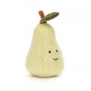 Pluszaki Jellycat Fabulous Fruit Pear,11cm x 7cm x 7cm Zielone | Polska AZOG-79643