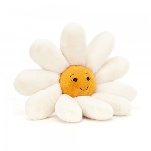 Pluszaki Jellycat Fleury Daisy,6cm x 22cm x 22cm Białe | Polska LMVU-57618