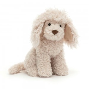 Pluszaki Jellycat Georgiana Poodle,25cm x 12cm x14cm Brązowe | Polska ZPGN-42073