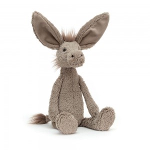 Pluszaki Jellycat Harkle Donkey,13.8in x 3.5in x 3.5in Szare | Polska GVIP-03679