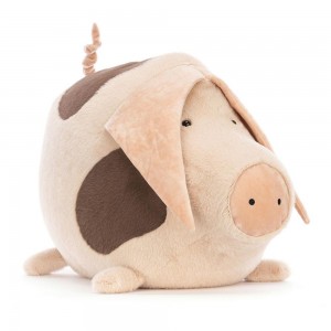 Pluszaki Jellycat Higgledy Piggledy Old Spot,3.5in x 2.8in x 5.5in Różowe | Polska HTGB-87135