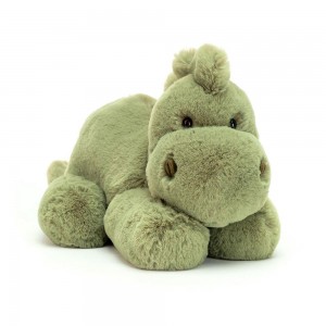 Pluszaki Jellycat Huggady Dino,5.5in x 7.9in x 9.1in Zielone | Polska YTUH-53241