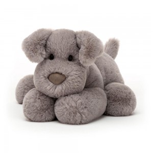 Pluszaki Jellycat Huggady Piesek,5.5in x 7.9in x 9.1in Brązowe | Polska QJIF-53249