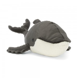 Pluszaki Jellycat Humphrey the Humpback Whale,24cm x 20cm x 60cm Czarne | Polska HDPY-03512