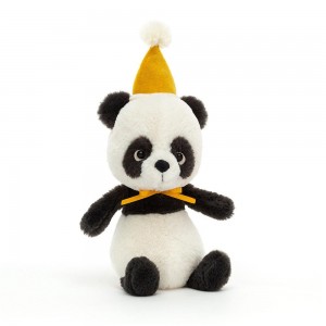 Pluszaki Jellycat Jollipop Panda,22cm x 9cm x 8cm Białe | Polska AGMD-27539