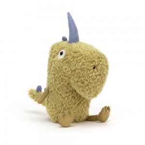 Pluszaki Jellycat Jubjub Gookie,23cm x 10cm x 16cm Zielone | Polska ICVA-06793