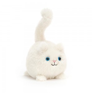Pluszaki Jellycat Kitten Caboodle,10cm x 9cm x 11cm Czarne | Polska GKLE-26791