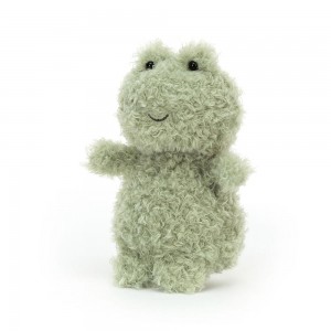 Pluszaki Jellycat Little Frog,18cm x 10cm x 8cm Zielone | Polska YWAM-51283