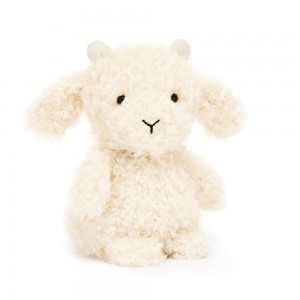Pluszaki Jellycat Little Goat,7.1in x 3.9in x 3.1in Białe | Polska MZIP-75863