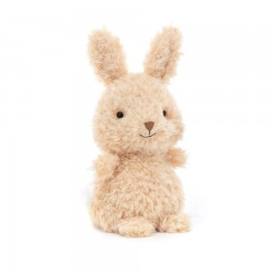 Pluszaki Jellycat Little Króliczek,18cm x 10cm x 8cm Żółte | Polska NTAL-75104