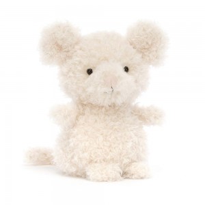 Pluszaki Jellycat Little Mouse,18cm x 10cm x 8cm Brązowe | Polska RNZE-86207