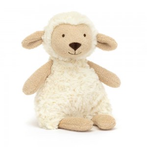 Pluszaki Jellycat Lollie Lamb,9.4in x 4.3in x 2.4in Białe | Polska EMIL-20987
