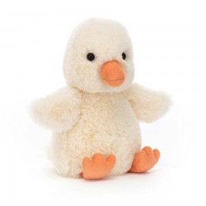 Pluszaki Jellycat Nippit Duck,5.5in x 2.8in x 2.4in Żółte | Polska QKAU-87301