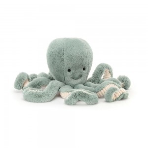 Pluszaki Jellycat Odyssey Octopus,47cm x 19cm x 19cm Zielone | Polska KPJH-26189