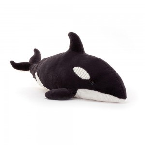 Pluszaki Jellycat Ollivander the Orca,22cm x 20cm x 64cm Czarne | Polska UCHD-21304