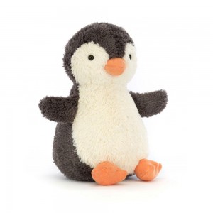 Pluszaki Jellycat Peanut Penguin,24cm x 12cm x 11cm Czarne | Polska DVHW-39584