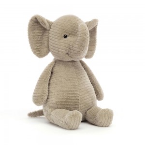 Pluszaki Jellycat Quaxy Słoń,32cm x 14cm x 10cm Szare | Polska DGYI-92571