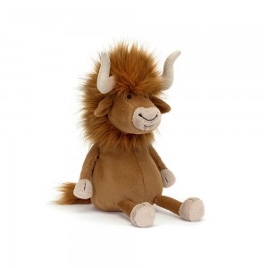 Pluszaki Jellycat Ramone Bull,33cm x 13cm x 14cm Brązowe | Polska HYMP-71369
