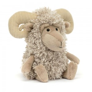 Pluszaki Jellycat Ramsley Sheep,13in x 5.1in x 5.5in Beżowe | Polska VPBK-09382