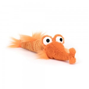 Pluszaki Jellycat Riley Razor Fish,5cm x 5cm x 25cm Pomarańczowe | Polska KZNE-12654