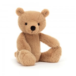 Pluszaki Jellycat Rufus Miś,29cm x 10cm x 9cm Żółte | Polska EZDX-25307