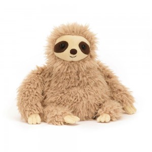Pluszaki Jellycat Selma Sloth,22cm x 13cm x 13cm Beżowe | Polska OKGR-09817