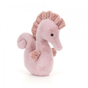 Pluszaki Jellycat Sienna Seahorse,22cm x 13cm x 5cm Różowe | Polska HMFT-64195