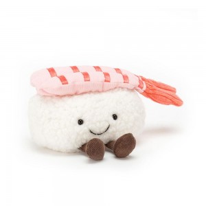 Pluszaki Jellycat Silly Sushi Nigiri,11cm x 11cm x 7cm Białe | Polska JECO-93410