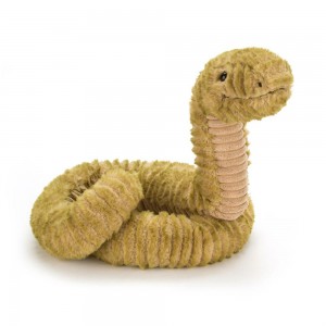 Pluszaki Jellycat Slither Snake,27cm x 6cm x 50cm Zielone | Polska VEBU-90751
