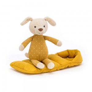 Pluszaki Jellycat Snuggler Puppy,9.1in x 4.7in x 2.4in Brązowe | Polska JVSK-95617