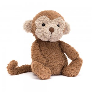Pluszaki Jellycat Tumbletuft Monkey,20cm x 9cm x 8cm Brązowe | Polska BPJR-20513