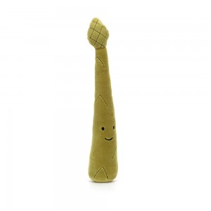 Pluszaki Jellycat Vivacious Vegetable Asparagus,23cm x 4cm x 4cm Zielone | Polska NLFZ-98065