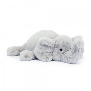 Pluszaki Jellycat Wanderlust Elly,18cm x 12cm x 36cm Szare | Polska XONW-09485